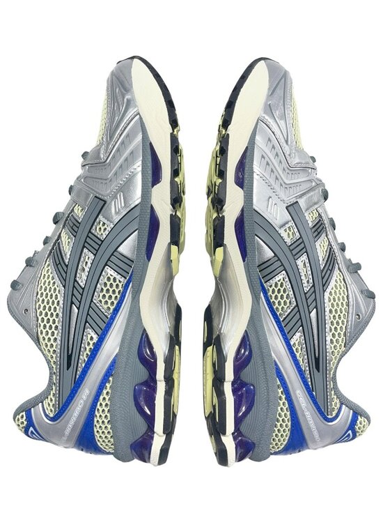 Asics Gel-Kayano 14 Running Shoes Soft Yellow/Blue Men\'s US 10.5 Wmn\'s US 12 NWB main image 9